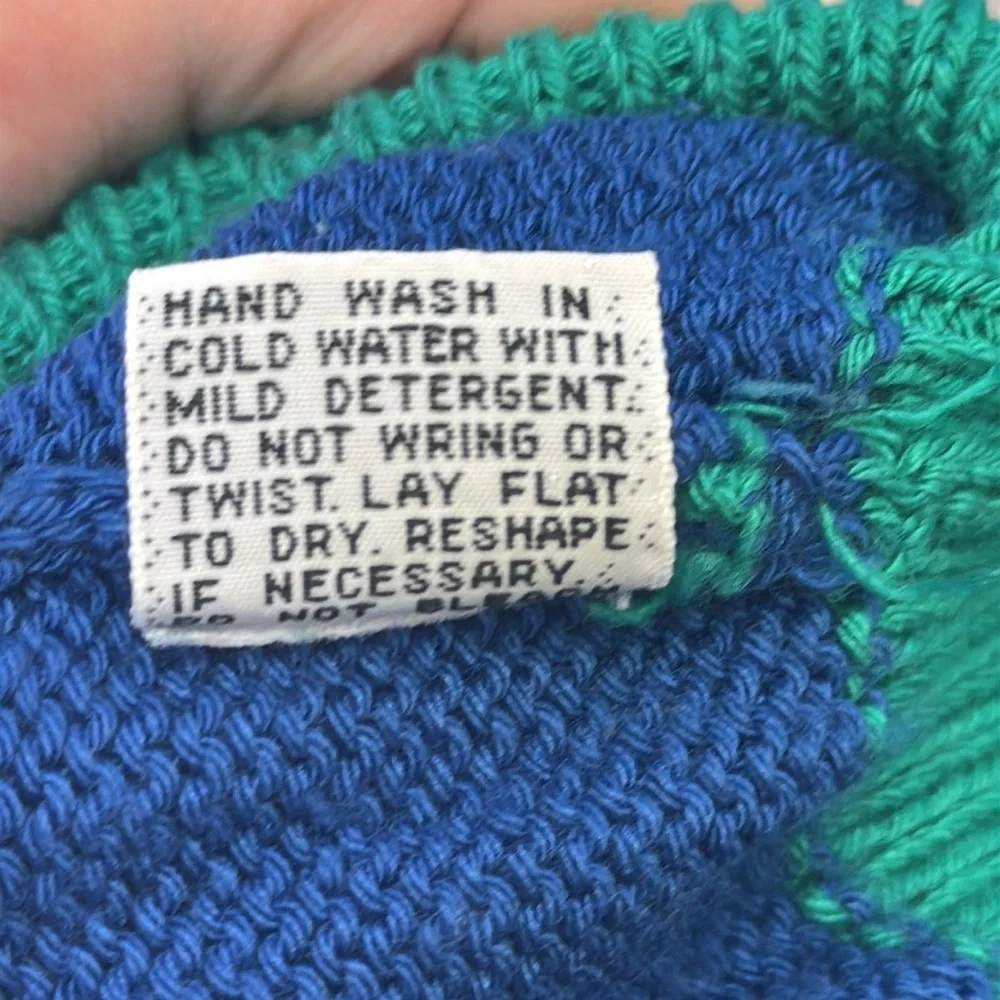 Catalina Vintage Blue Knit Boat Sweater - Picture 7 of 8